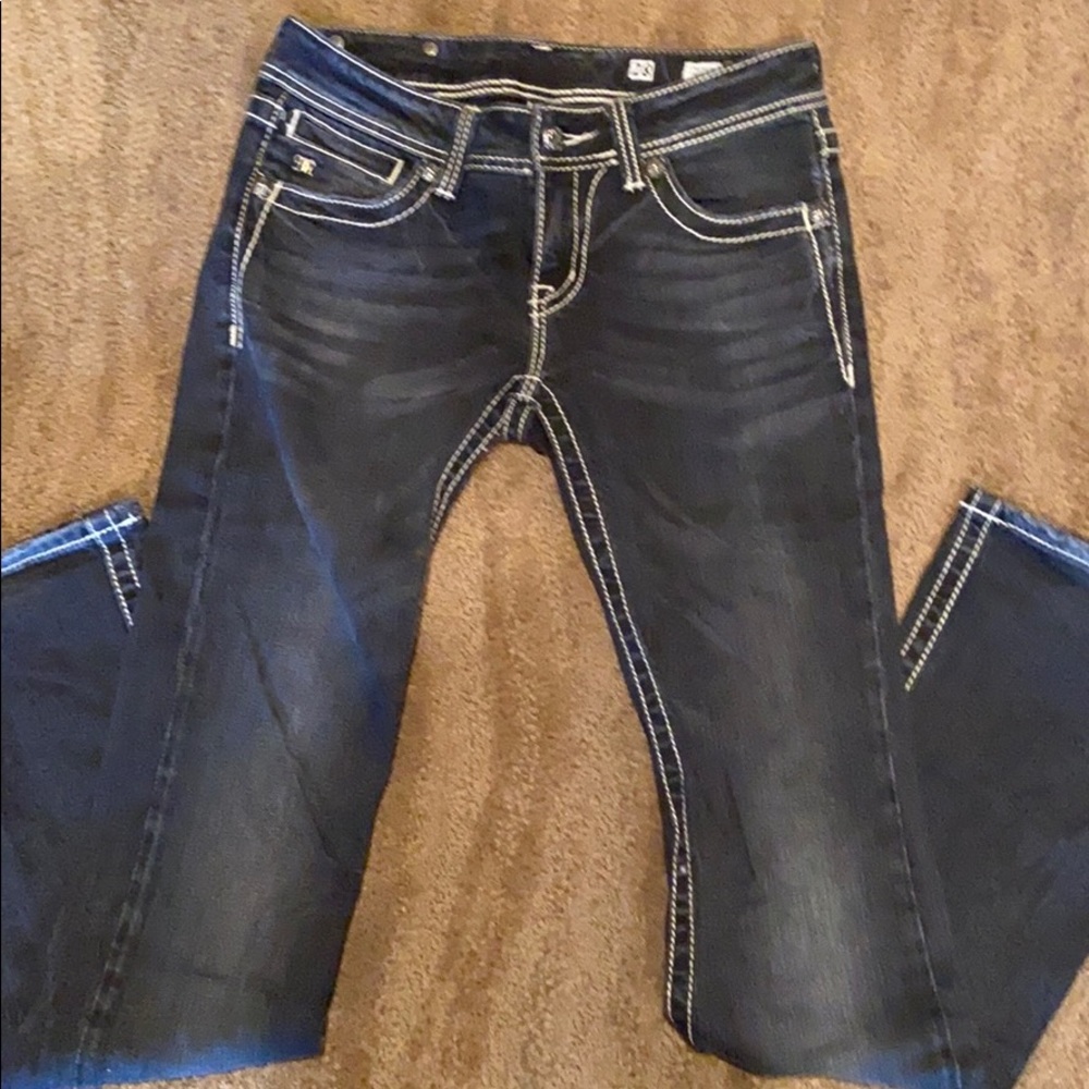 Miss Me jeans - dark wash boot cut
